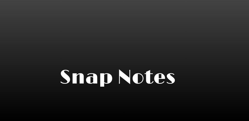 SnapNotes Note Detail View